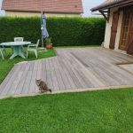 terrasse en bois padouk